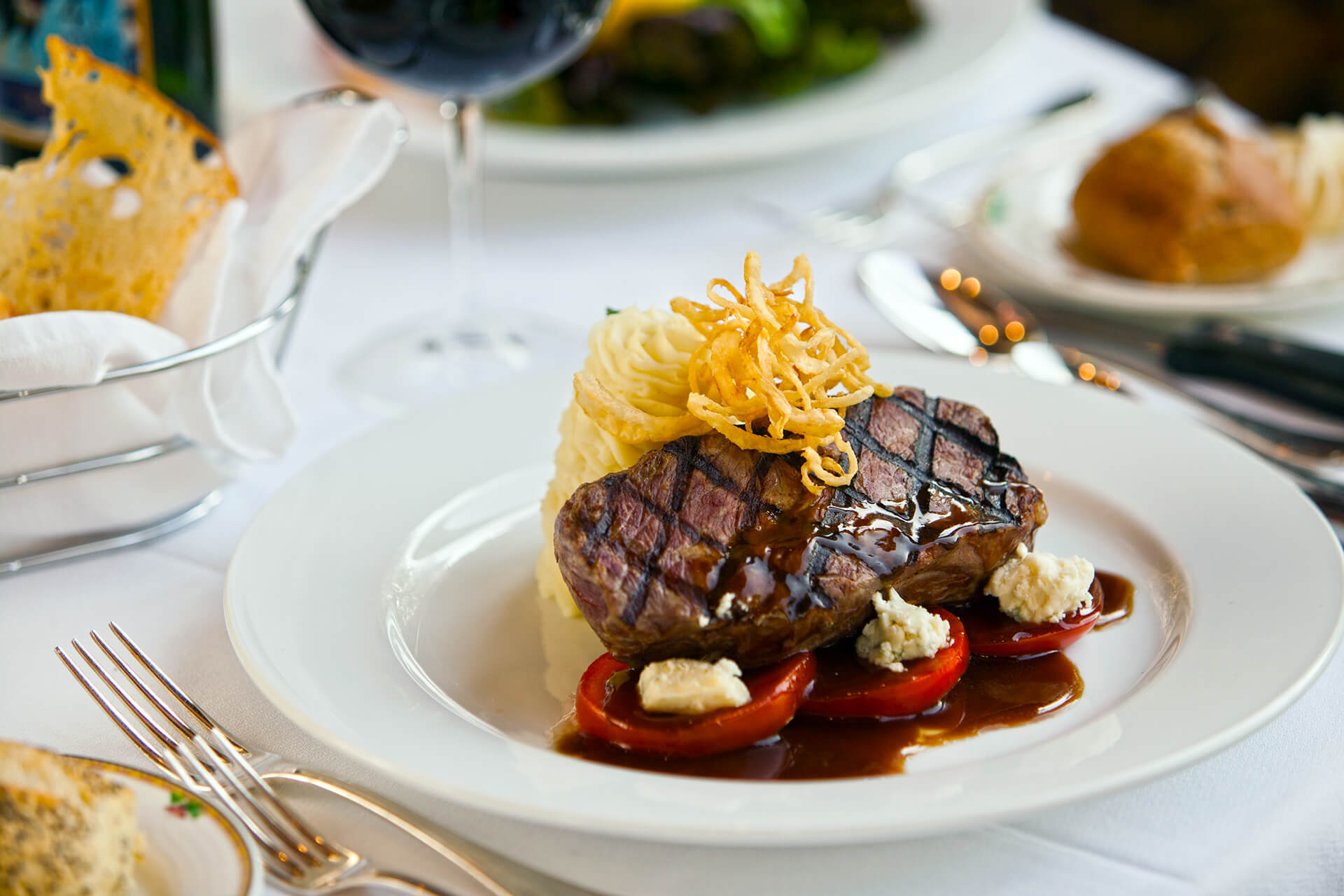 We're the best steakhouse and Greek restaurant in town.