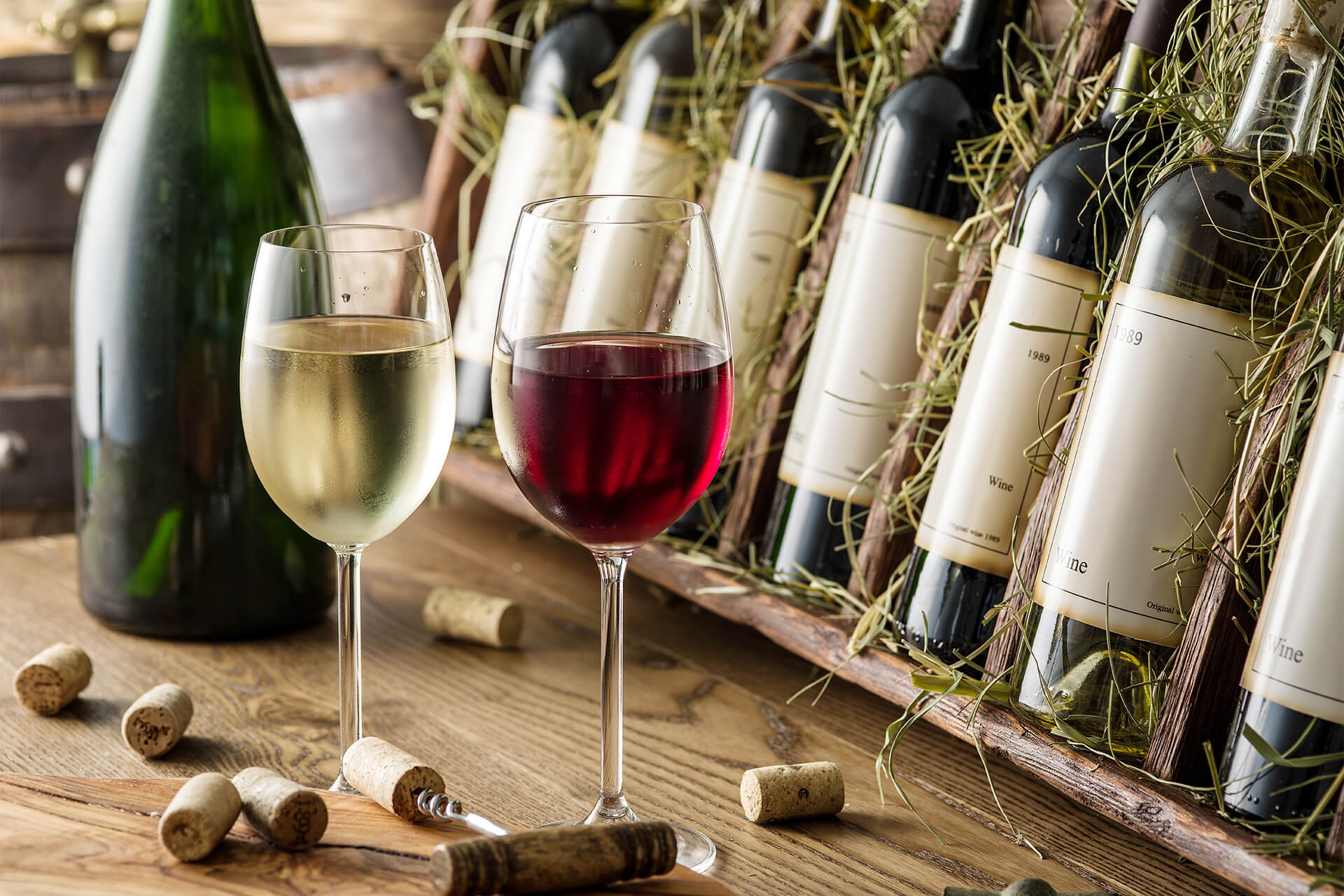 We have a wide selection of wines from all over the world to pair with our delicious food.